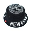 画像1: 【NEWFUNK】M.G CIRCLE BUCKET HAT (Black)  (1)