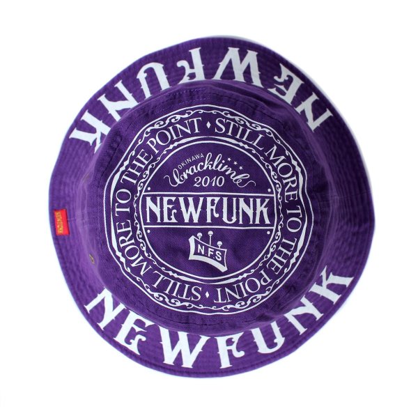 画像3: 【NEWFUNK】M.G CIRCLE BUCKET HAT (Purple)  (3)