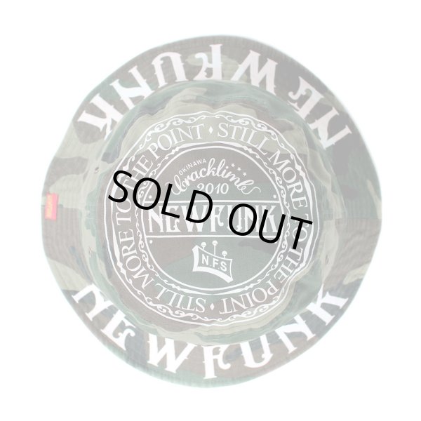 画像3: 【NEWFUNK】M.G CIRCLE BUCKET HAT (Camo) (3)