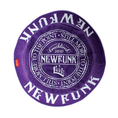 画像1: 【NEWFUNK】M.G CIRCLE BUCKET HAT (Purple) 