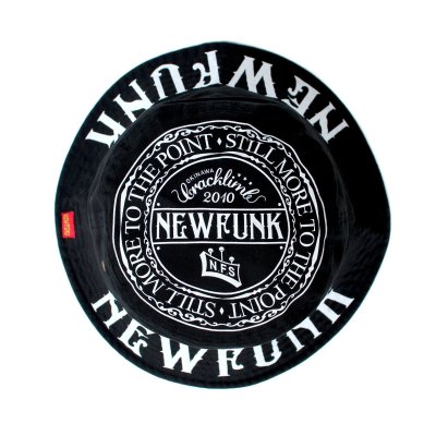 画像1: 【NEWFUNK】M.G CIRCLE BUCKET HAT (Black) 