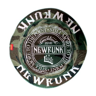 画像1: 【NEWFUNK】M.G CIRCLE BUCKET HAT (Camo)