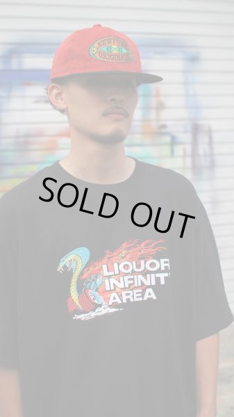 画像9: 【NEWFUNK】LIQUOR INFINITY AREA TEE (Black) (9)