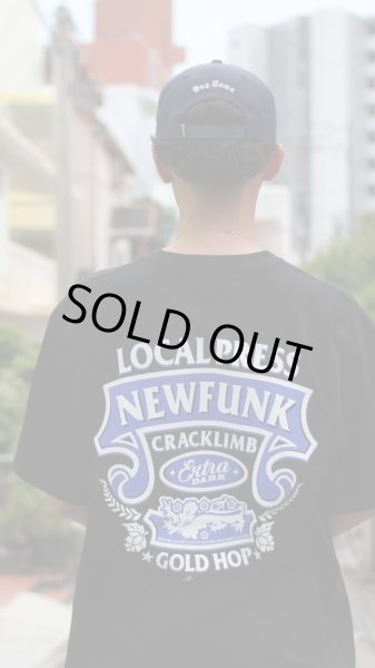 画像8: 【NEWFUNK】GOLD HOP TEE (Black) (8)