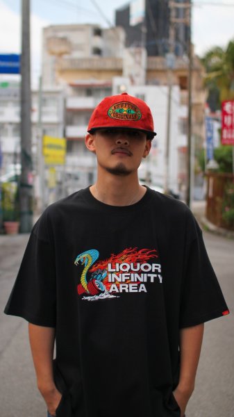 画像7: 【NEWFUNK】LIQUOR INFINITY AREA TEE (Black) (7)