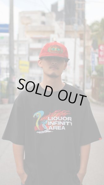 画像7: 【NEWFUNK】LIQUOR INFINITY AREA TEE (Black) (7)