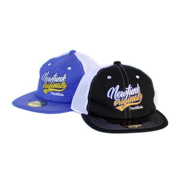 画像5: 【NEWFUNK】Bee Mesh Cap (Blue/White) (5)