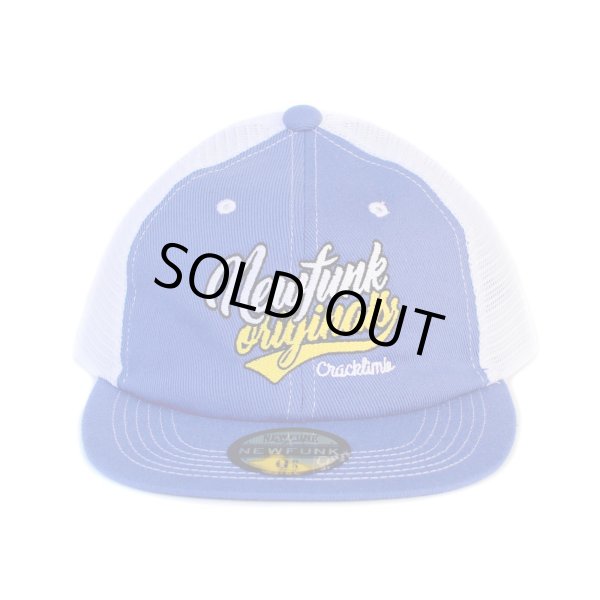 画像2: 【NEWFUNK】Bee Mesh Cap (Blue/White) (2)