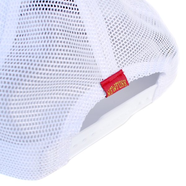 画像4: 【NEWFUNK】Bee Mesh Cap (Black/White) (4)