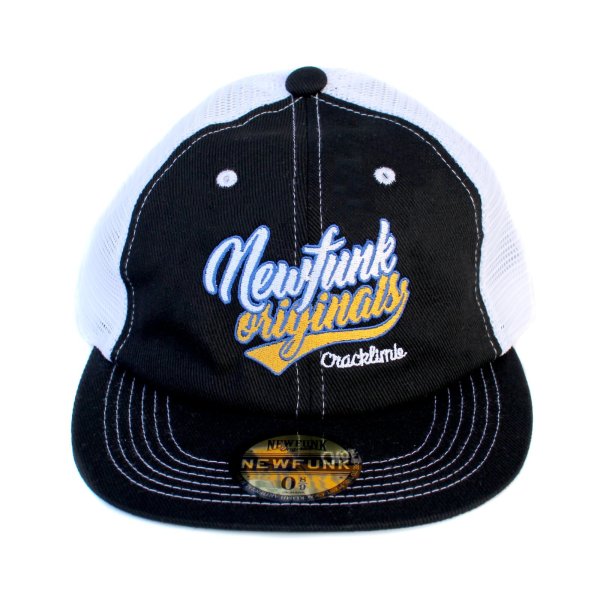 画像2: 【NEWFUNK】Bee Mesh Cap (Black/White) (2)