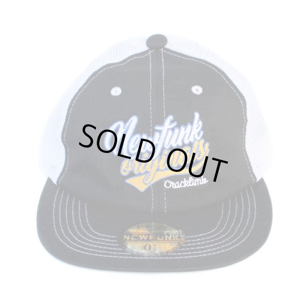 画像2: 【NEWFUNK】Bee Mesh Cap (Black/White) (2)