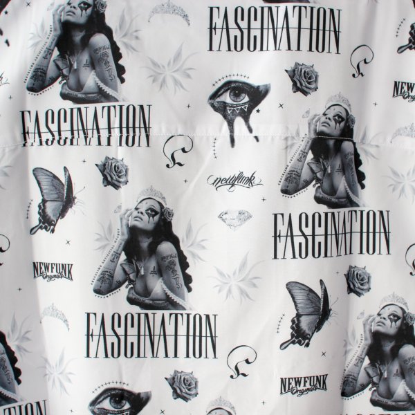 画像4: 【NEWFUNK】FASCINATION Open Collar Shirt (4)