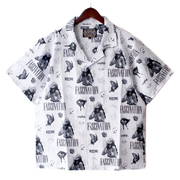 画像1: 【NEWFUNK】FASCINATION Open Collar Shirt (1)