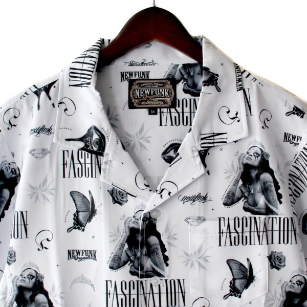 画像2: 【NEWFUNK】FASCINATION Open Collar Shirt (2)