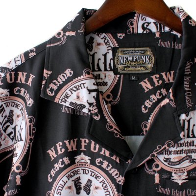 画像2: 【NEWFUNK】STILL Open Collar Shirt