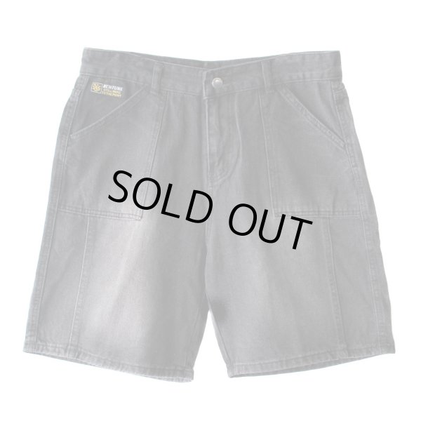 画像1: 【NEWFUNK】Black Denim Like Pants (1)