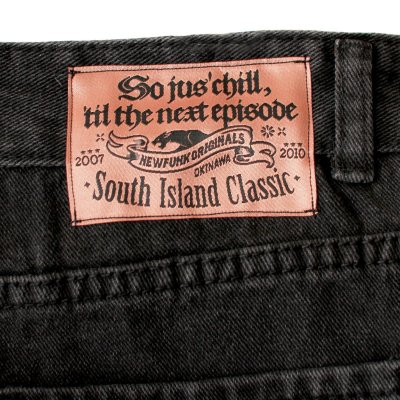 画像3: 【NEWFUNK】Black Denim Like Pants