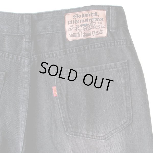 画像4: 【NEWFUNK】Black Denim Like Pants (4)