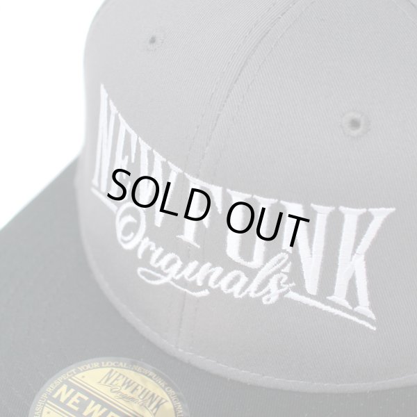 画像4: 【NEWFUNK】NFO SNAPBACK CAP (Charcoal/Black) (4)