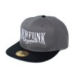 画像1: 【NEWFUNK】NFO SNAPBACK CAP (Charcoal/Black) (1)