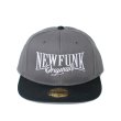 画像2: 【NEWFUNK】NFO SNAPBACK CAP (Charcoal/Black) (2)