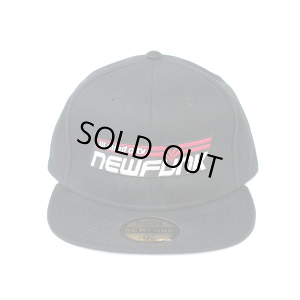 画像2: 【NEWFUNK】PSEUDO SNAPBACK CAP (Black) (2)