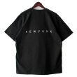 画像2: 【NEWFUNK】MIRROR TEE (Black) (2)