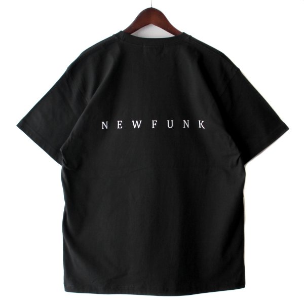 画像2: 【NEWFUNK】MIRROR TEE (Black) (2)