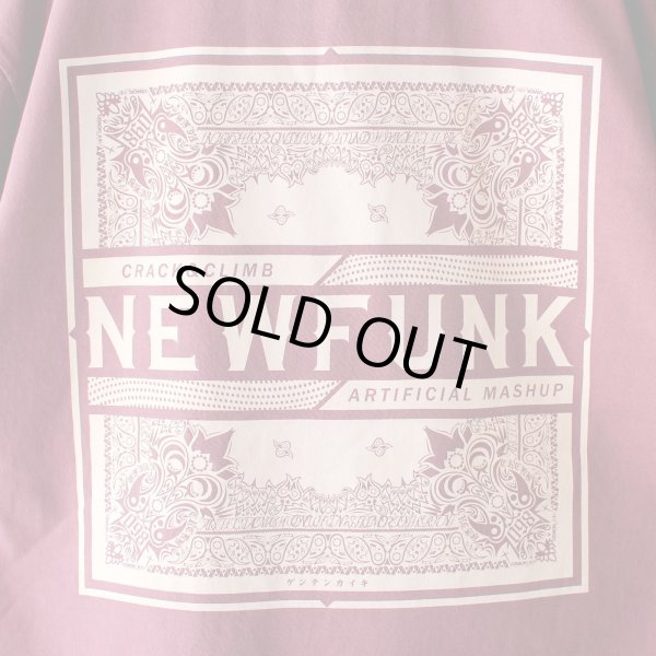 画像4: 【NEWFUNK】PAISLEY BANDANA TEE -ONECALLA- (Pigment Dye: Purple) (4)