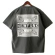 画像1: 【NEWFUNK】PAISLEY BANDANA TEE -ONECALLA- (Pigment Dye: Black) (1)