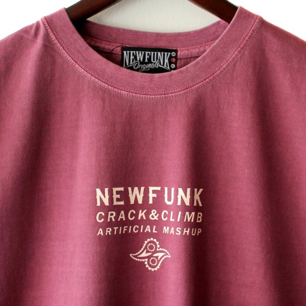 画像3: 【NEWFUNK】PAISLEY BANDANA TEE -ONECALLA- (Pigment Dye: Purple) (3)