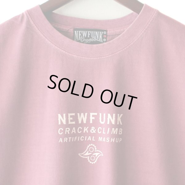 画像3: 【NEWFUNK】PAISLEY BANDANA TEE -ONECALLA- (Pigment Dye: Purple) (3)