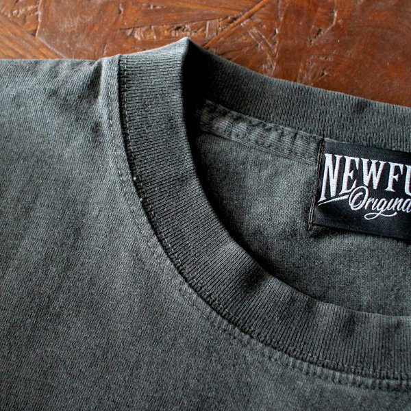 画像5: 【NEWFUNK】PAISLEY BANDANA TEE -ONECALLA- (Pigment Dye: Black) (5)