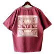 画像1: 【NEWFUNK】PAISLEY BANDANA TEE -ONECALLA- (Pigment Dye: Purple) (1)