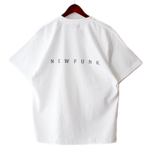 画像2: 【NEWFUNK】MIRROR TEE (White) (2)