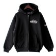 画像2: 【NEWFUNK】MSTNG ZIP HOODIE / STORE 15th.Anniversary Hoodie (Black) (2)