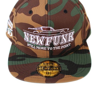 画像1: 【NEWFUNK】MSTNG SNAPBACK CAP / STORE 15th.Anniversary Cap (Camo)