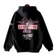 画像1: 【NEWFUNK】MSTNG ZIP HOODIE / STORE 15th.Anniversary Hoodie (Black) (1)