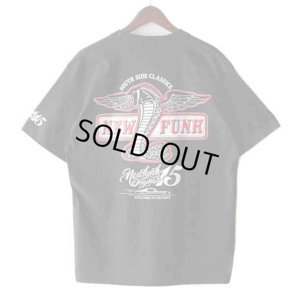画像1: 【NEWFUNK】MSTNG TEE / STORE 15th.Anniversary T-shirt (Black) (1)