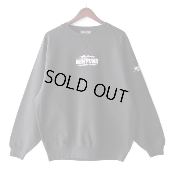 画像2: 【NEWFUNK】MSTNG CREW NECK SWEAT / STORE 15th.Anniversary Sweat (Black) (2)
