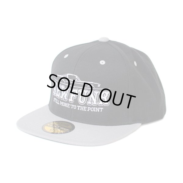 画像1: 【NEWFUNK】MSTNG SNAPBACK CAP / STORE 15th.Anniversary Cap (Bk/Gr) (1)