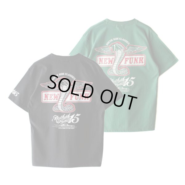 画像6: 【NEWFUNK】MSTNG TEE / STORE 15th.Anniversary T-shirt (IV-Gren) (6)