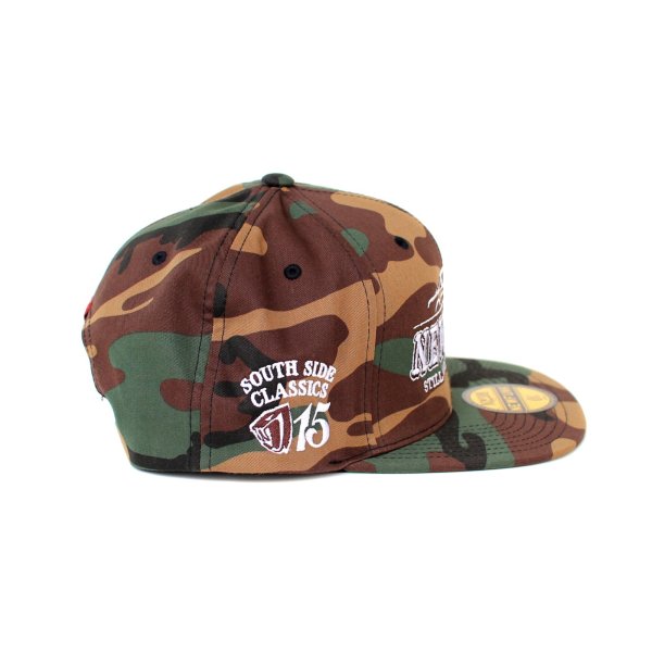 画像3: 【NEWFUNK】MSTNG SNAPBACK CAP / STORE 15th.Anniversary Cap (Camo) (3)
