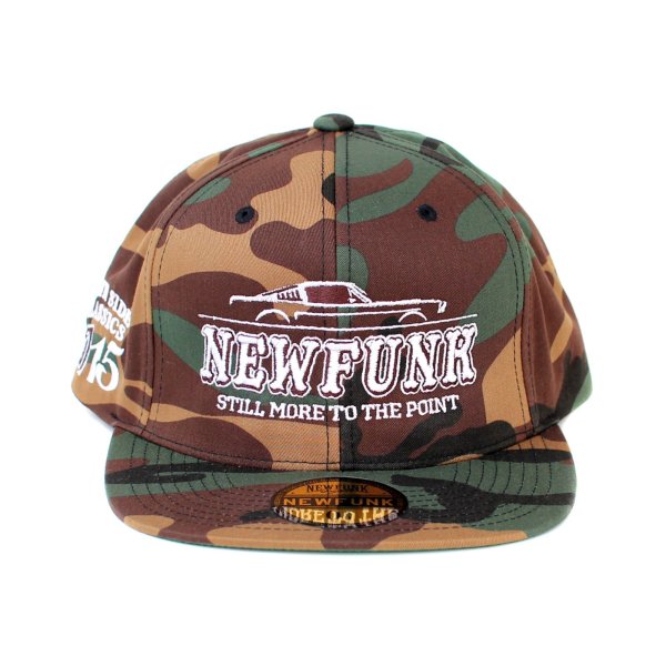 画像2: 【NEWFUNK】MSTNG SNAPBACK CAP / STORE 15th.Anniversary Cap (Camo) (2)