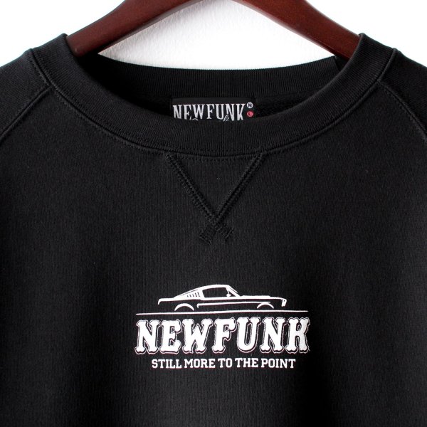 画像3: 【NEWFUNK】MSTNG CREW NECK SWEAT / STORE 15th.Anniversary Sweat (Black) (3)