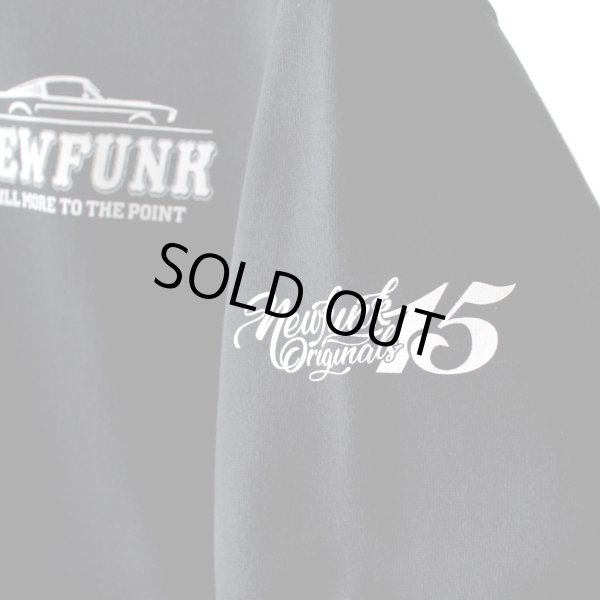 画像6: 【NEWFUNK】MSTNG ZIP HOODIE / STORE 15th.Anniversary Hoodie (Black) (6)