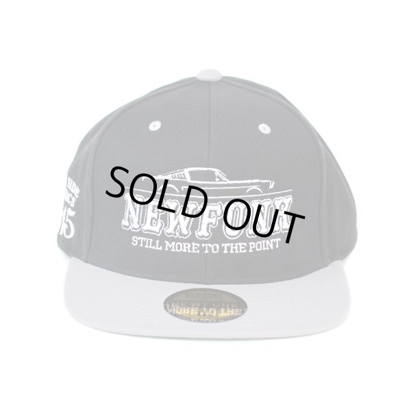画像2: 【NEWFUNK】MSTNG SNAPBACK CAP / STORE 15th.Anniversary Cap (Bk/Gr) (2)
