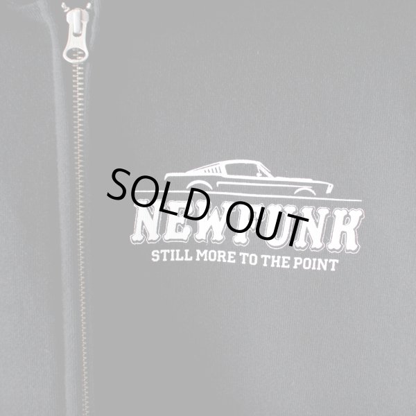 画像3: 【NEWFUNK】MSTNG ZIP HOODIE / STORE 15th.Anniversary Hoodie (Black) (3)
