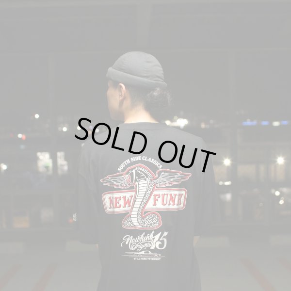 画像8: 【NEWFUNK】MSTNG TEE / STORE 15th.Anniversary T-shirt (Black) (8)