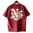 画像1: 【NEWFUNK】FLASH TEE (Burgundy) (1)